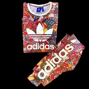 ORIGINAL RARE ADIDAS MATCHING SET!!